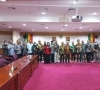 Bandingkan Persidangan Semasa Pademi Covid-19, 30 Anggota Bamus DPRD Sumbar Berkunjung ke DPRD Riau