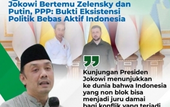 Jokowi Bertemu Zelensky dan Putin, Muhammad Iqbal dari Fraksi PPP: Bukti Eksistensi Politik Bebas Aktif Indonesia