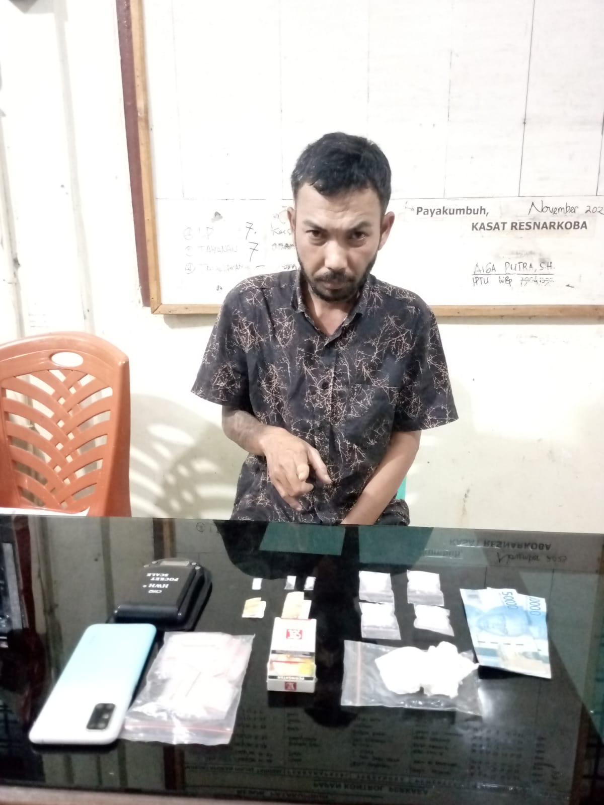 Edarkan Narkotika Jenis Sabu, Penjual Tuak Ditangkap Polisi